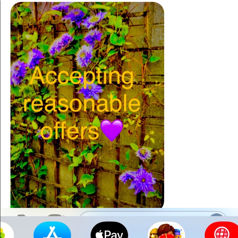 Reasonable offers for reasonable offers only